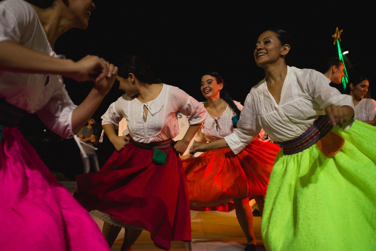 Presentación escénica de danza folklórica