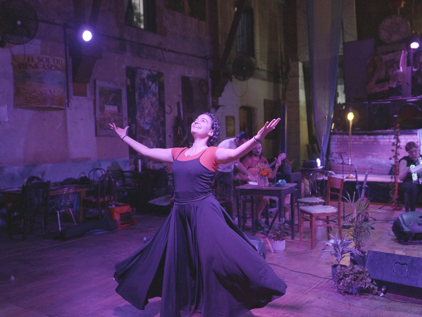 Florencia Crino en escena