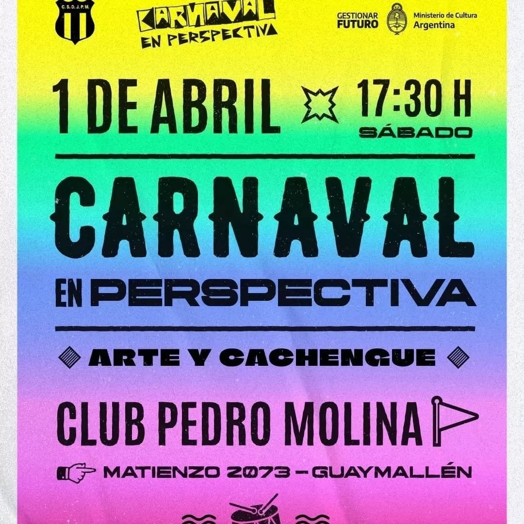 Afiche Carnaval en Perspectiva
